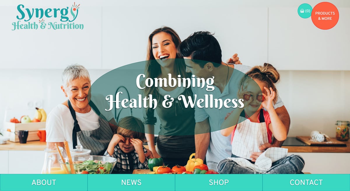 Synergy Health & Nutrition Homepage