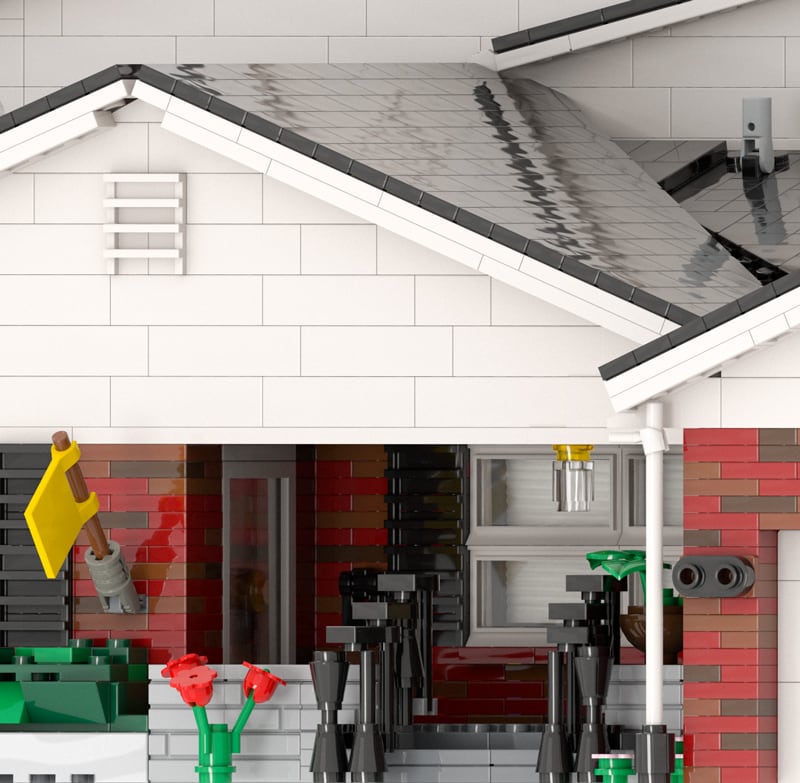 LEGO House Detail Shot
